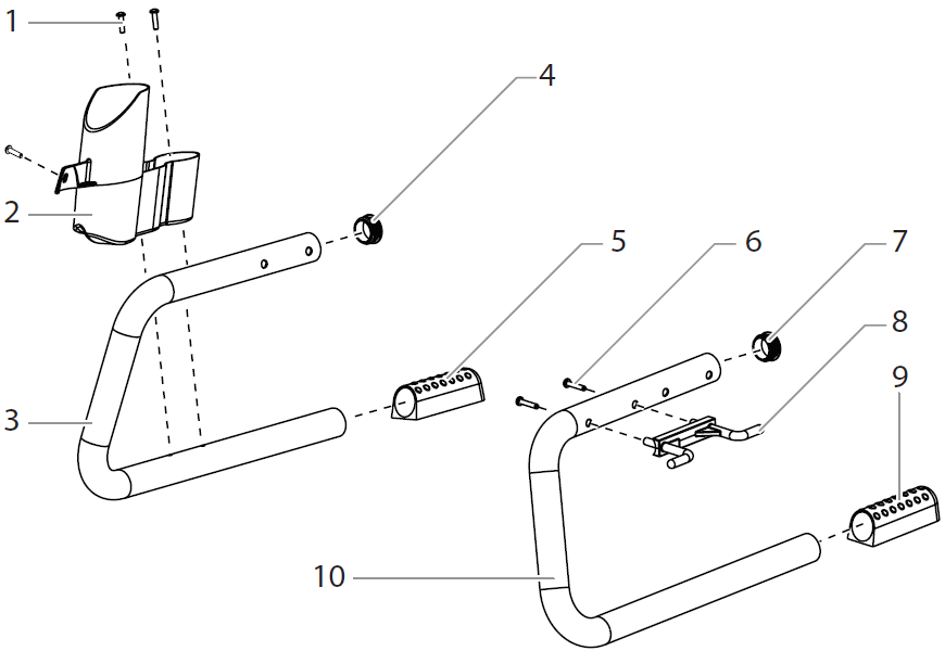 Impact 540 Skid Assembly Parts